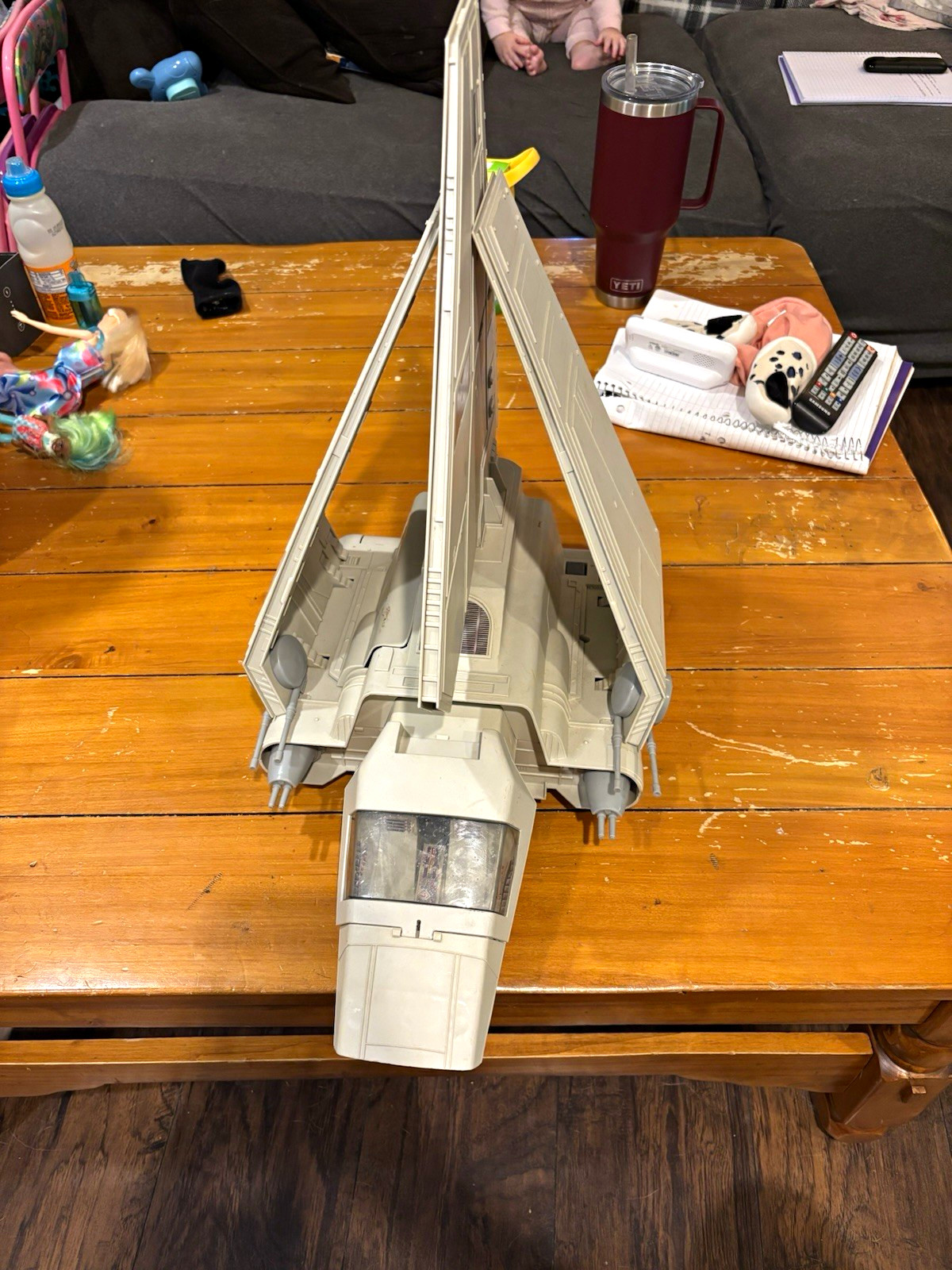 Vintage 1984 Star Wars Imperial Shuttle Complete