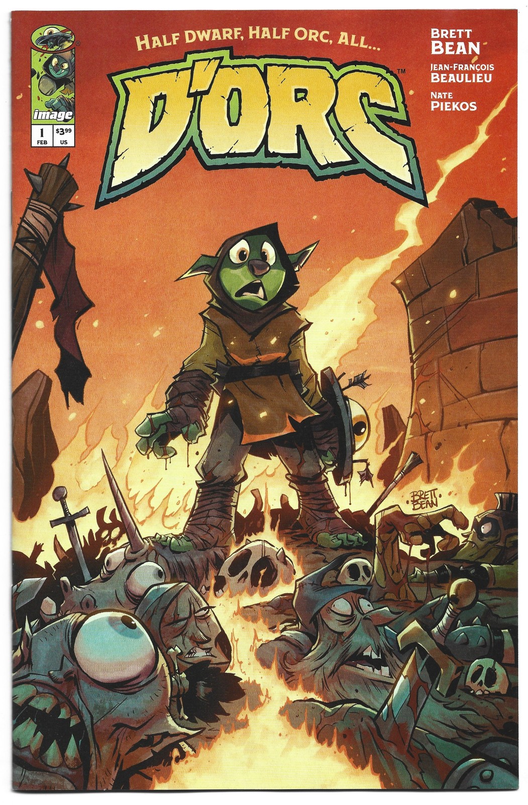 D'Orc #1 1st Print Brett Bean Cover A Image 2026 NM-