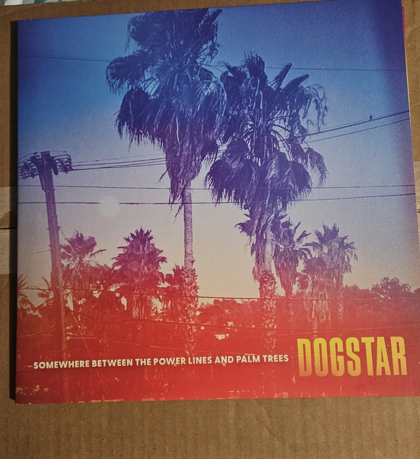 Dogstar Band Vinyl Somewhere Between Power Lines Autographed Keanu Reeves