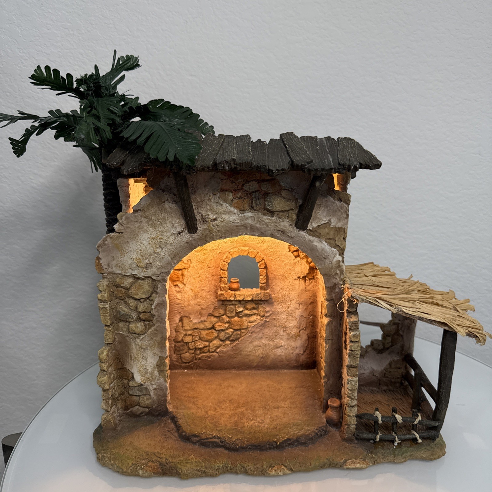 Fontanini Lighted Stable 5 Fontanini Lighted Stable 5