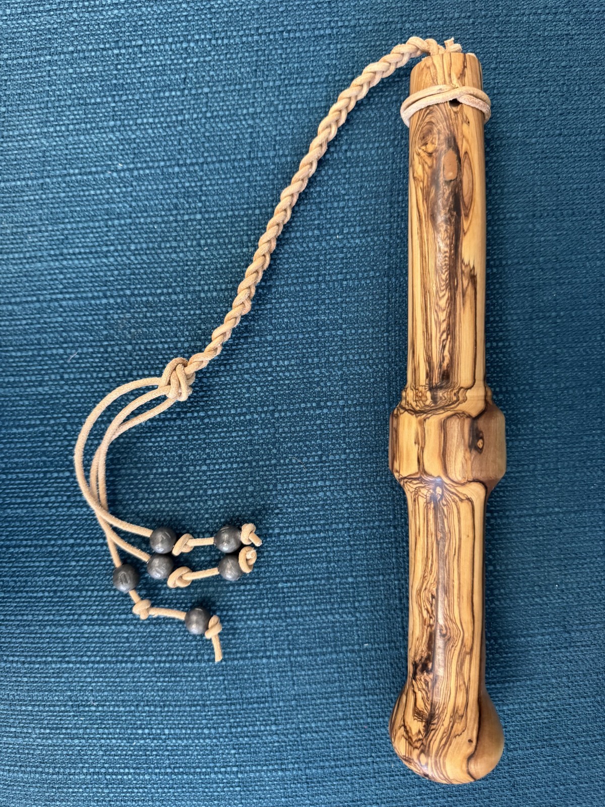 Flagellum/Flagrum made from olive wood from the Holy Land