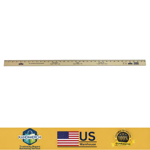 3 ft Wood Yardstick Measuring Stick