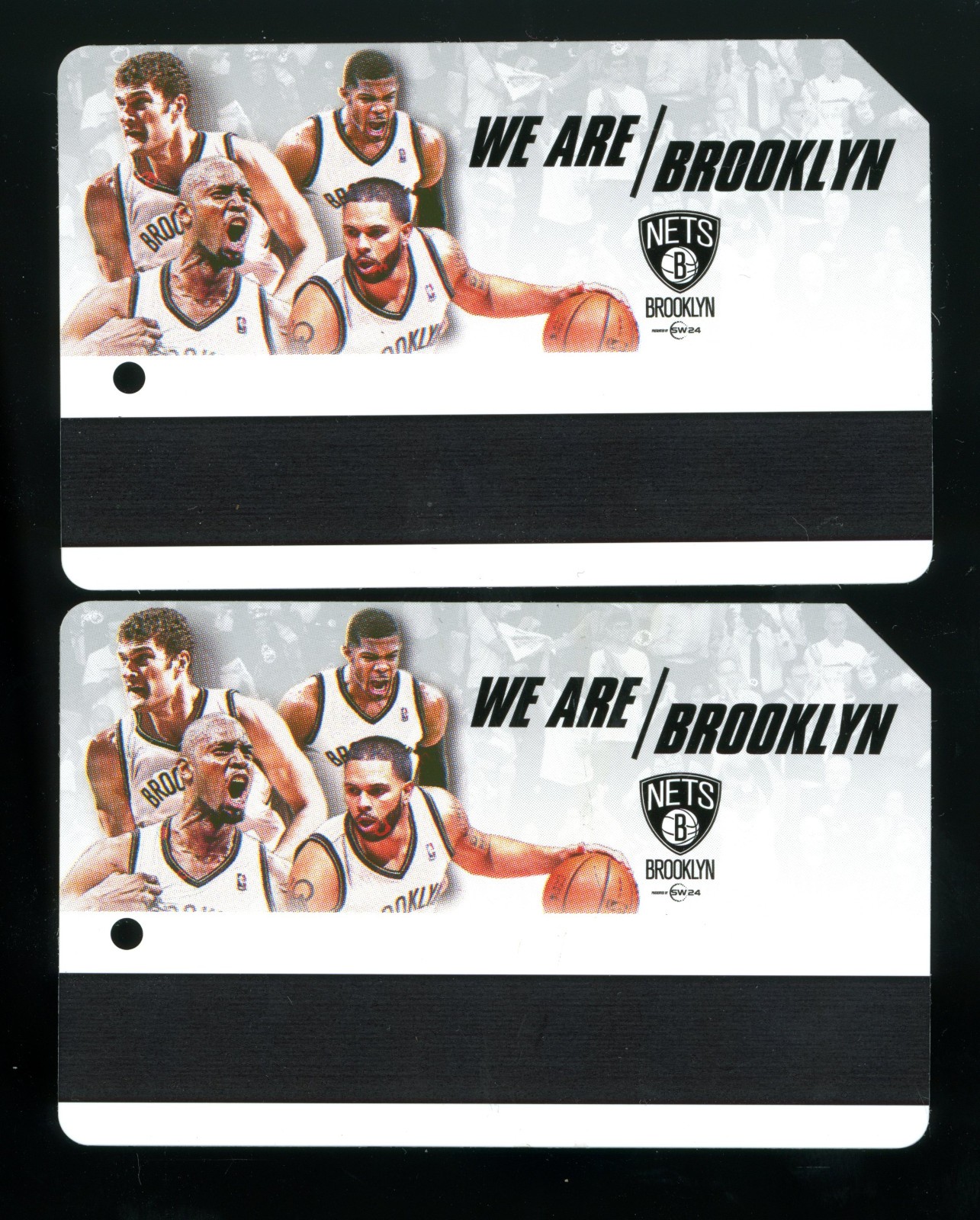 Brooklyn NETS NBA NYC Transit Metrocard x 2 Kevin Garnett Deron Williams Brooklyn NETS NBA NYC Transit Metrocard x 2 Kevin Garnett Deron Williams