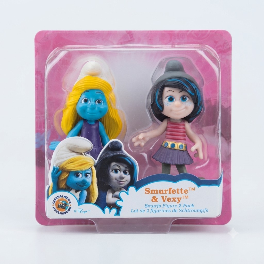 The Smurfs Smurfette Chic, Smurfette & Vexy Figure 2-Pack, JAKKS Pacific, Smurfs The Smurfs Smurfette Chic, Smurfette & Vexy Figure 2-Pack, JAKKS Pacific, Smurfs
