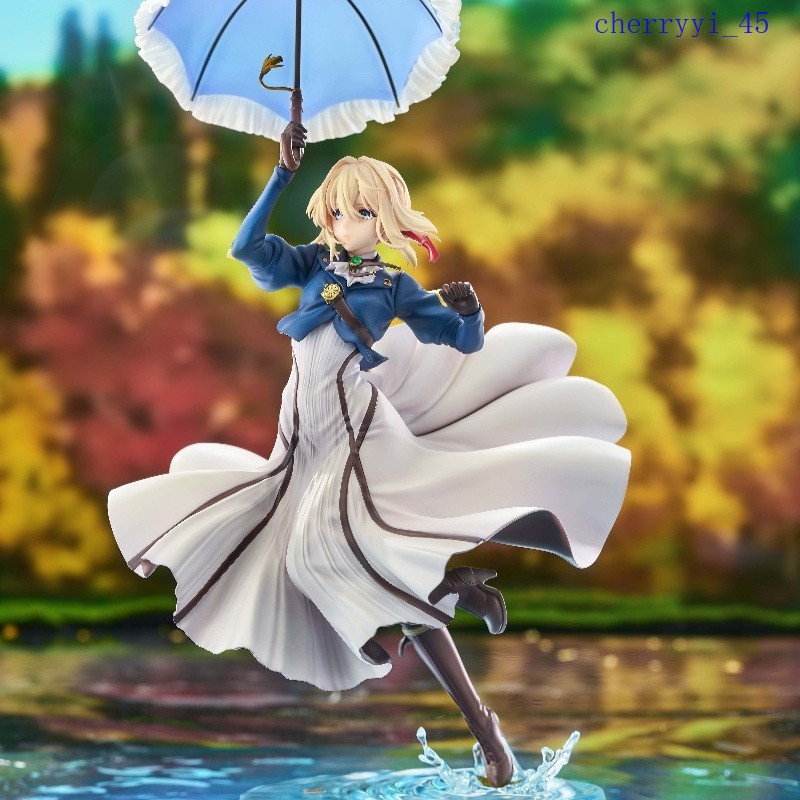 1/7 Violet Evergarden Violet Painted PVC Figure Desktop Collectible Ornament New