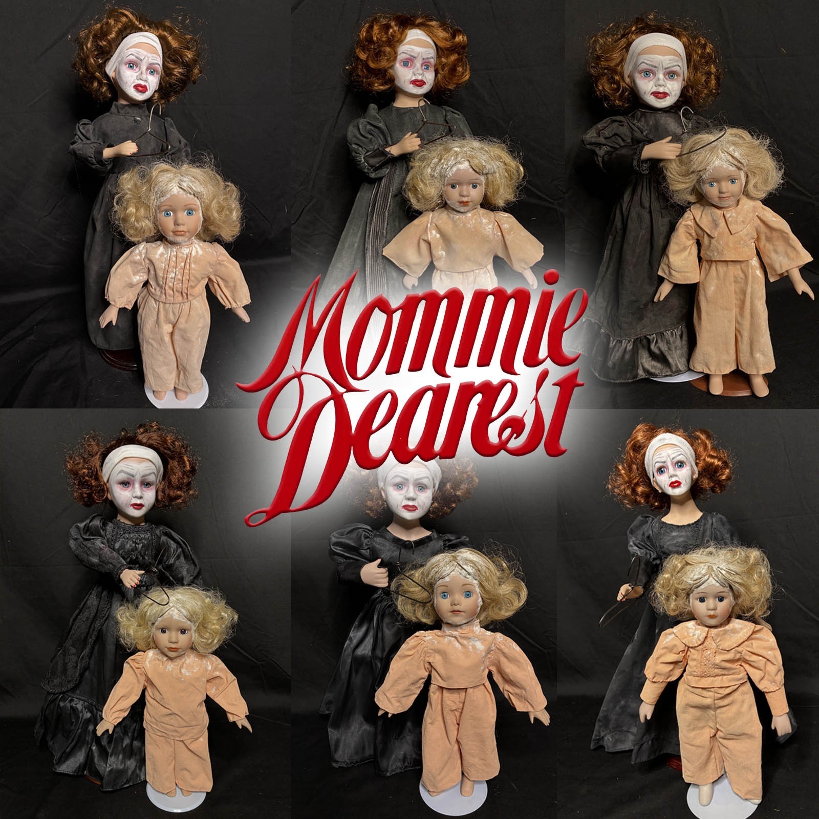 Mommie Dearest Custom Commission Requests Joan & Christina Doll Erika’s Emporium