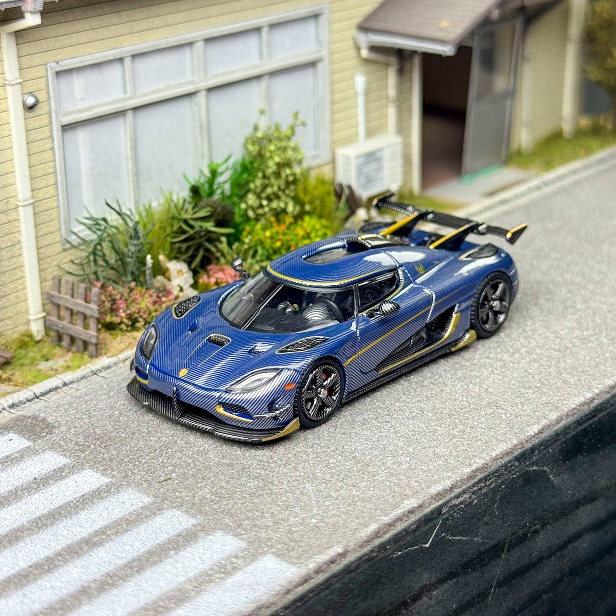 1/64 Agera RS Golden Phoenix SC Diecast Alloy Model Collectible