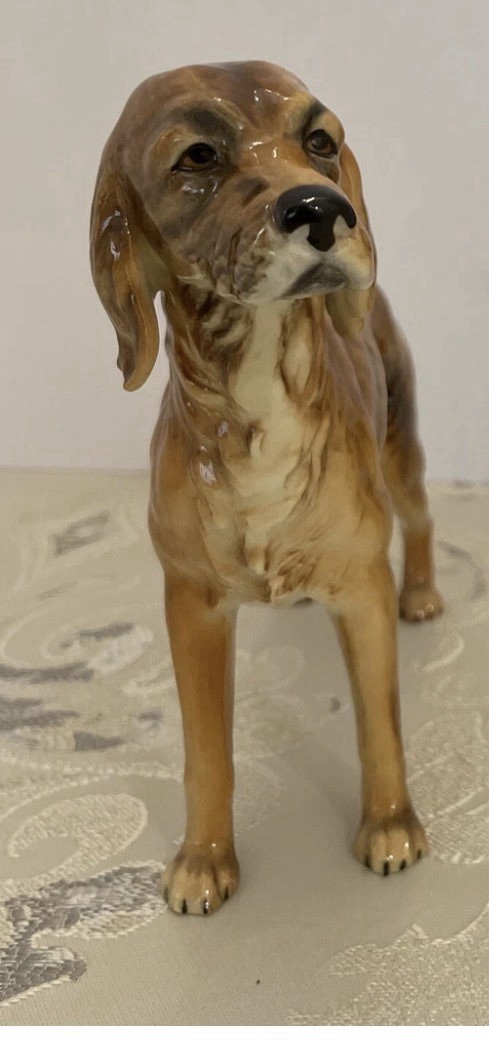VTG Amazing Goebel Detailed Glazed Irish Setter Dog Porcelain Figurine VTG Amazing Goebel Detailed Glazed Irish Setter Dog Porcelain Figurine
