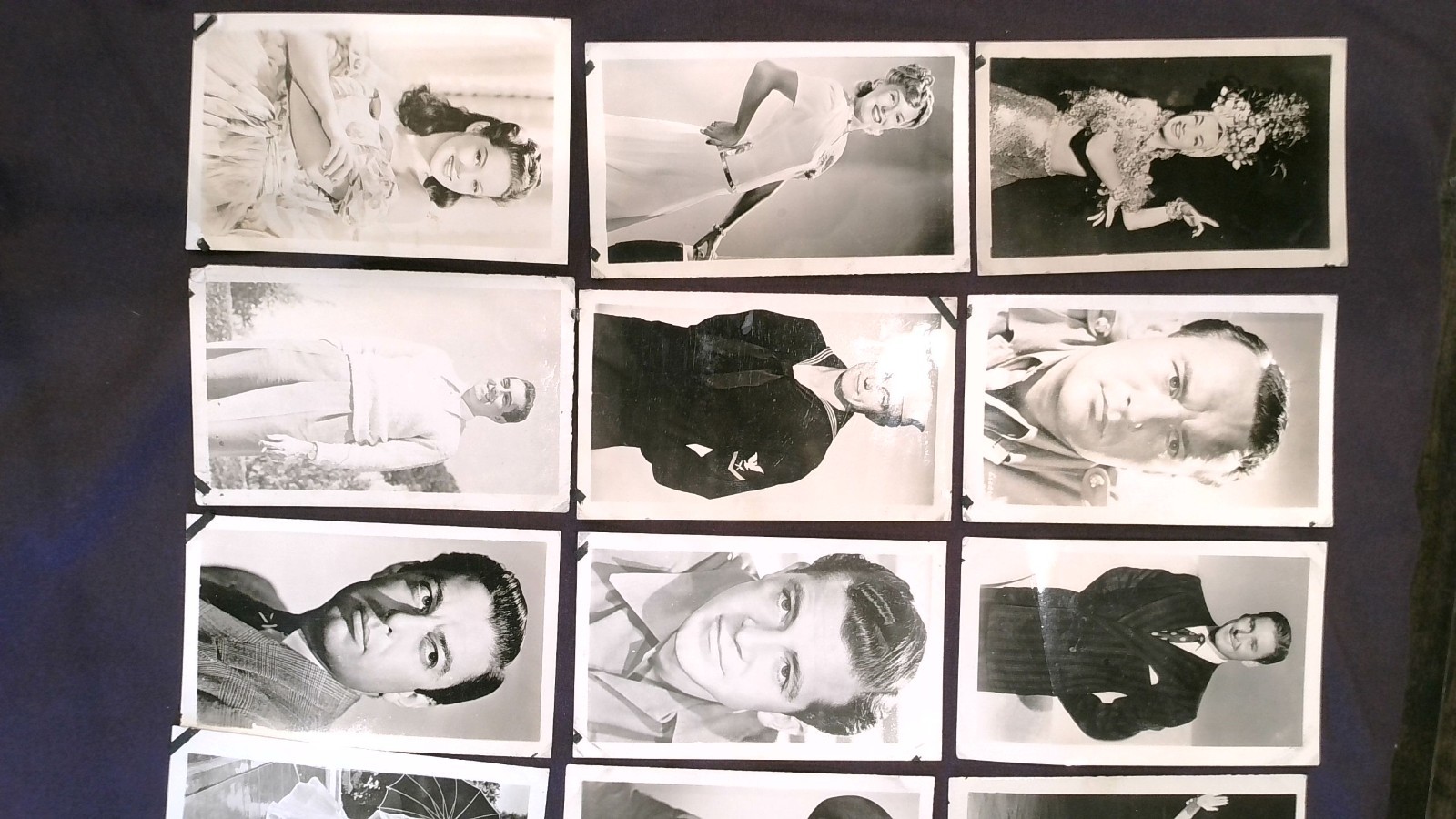 Rare vintage hollywood photos 1940s Bing Crosby, Rita Hayworth, Shirley Temple.
