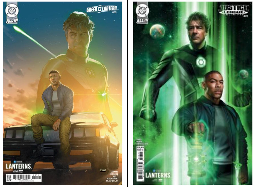 Green Lantern #39 D & Justice League Unlimited #22 G Variant 2026 LANTERNS Show