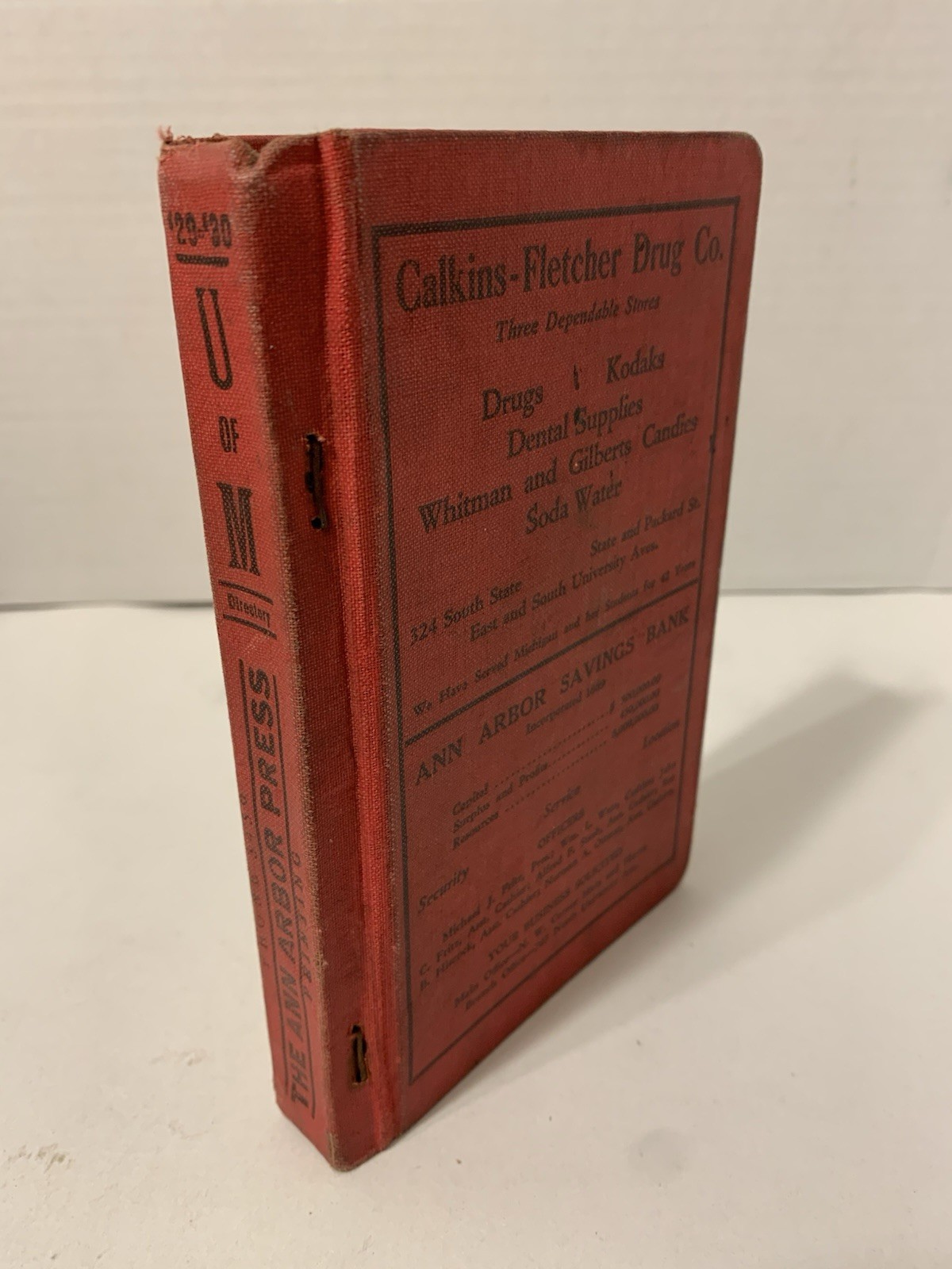 1929-30 University of Michigan Official Students’ Directory - Ann Arbor Press