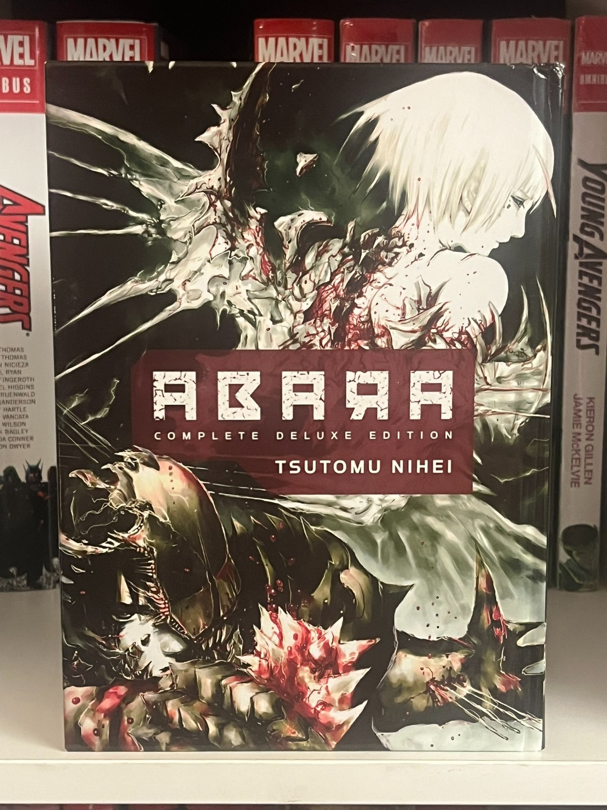 OOP Abara Complete Deluxe Edition Hardcover Viz Sig Manga English Tsutomu Nihei OOP Abara Complete Deluxe Edition Hardcover Viz Sig Manga English Tsutomu Nihei