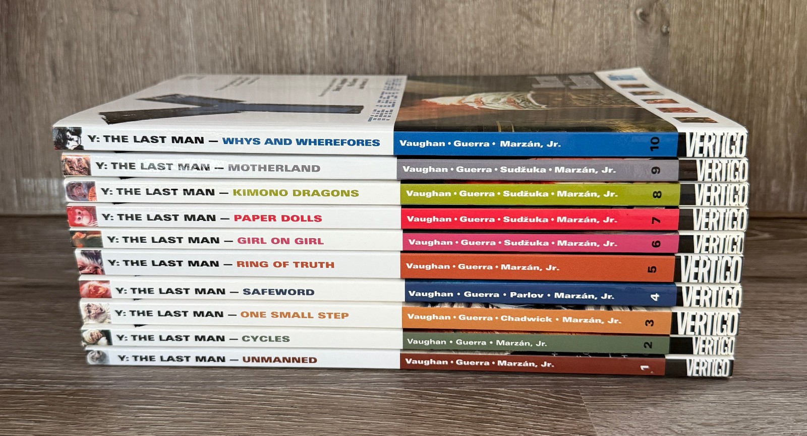 Y The Last Man Vol 1-10 Complete Graphic Novel TPB Set DC Vertigo Brian K Vaughn