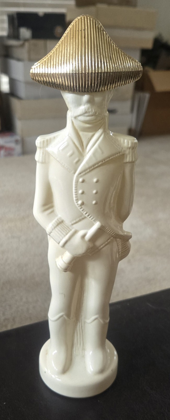 New Full Bottle Vintage Shulton Old Spice Aftershave Admiral Decanter 6 Oz.