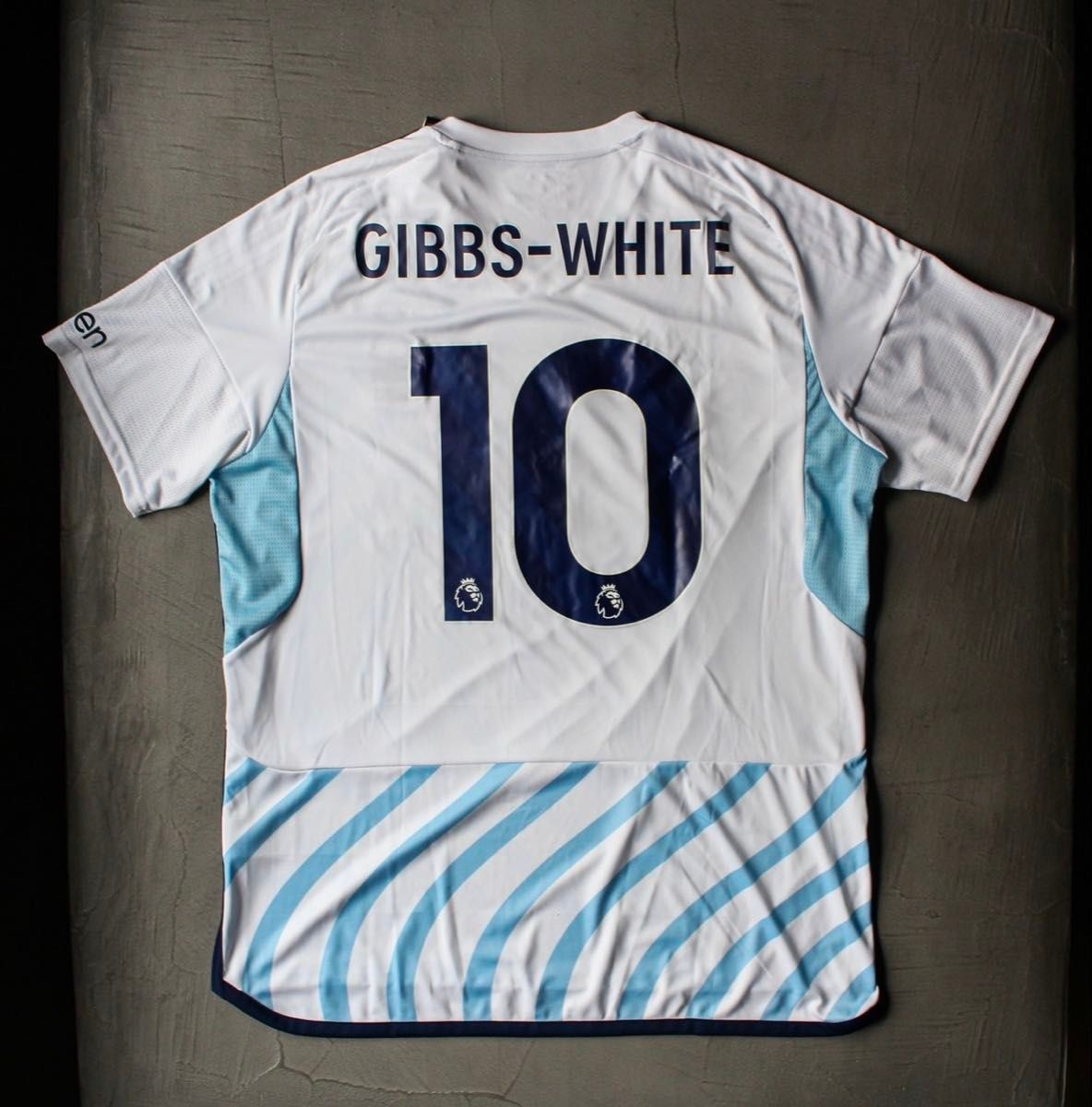 Nottingham Forest 23 24 Away Football Shirt EU Size White From Japan