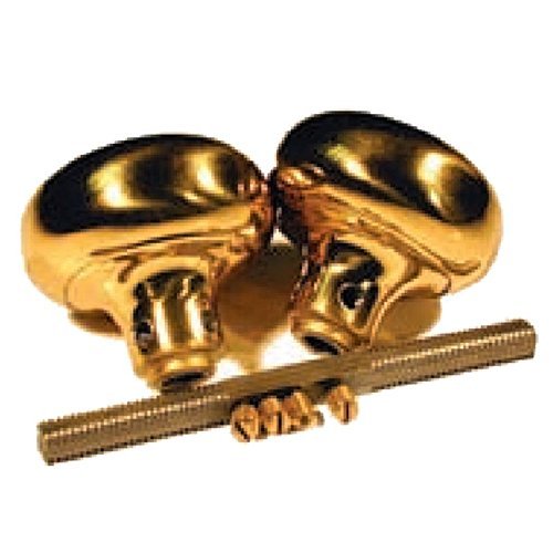 Progressive 2600/3 - 2 1/4 Replacement Knob Set - Solid Brass