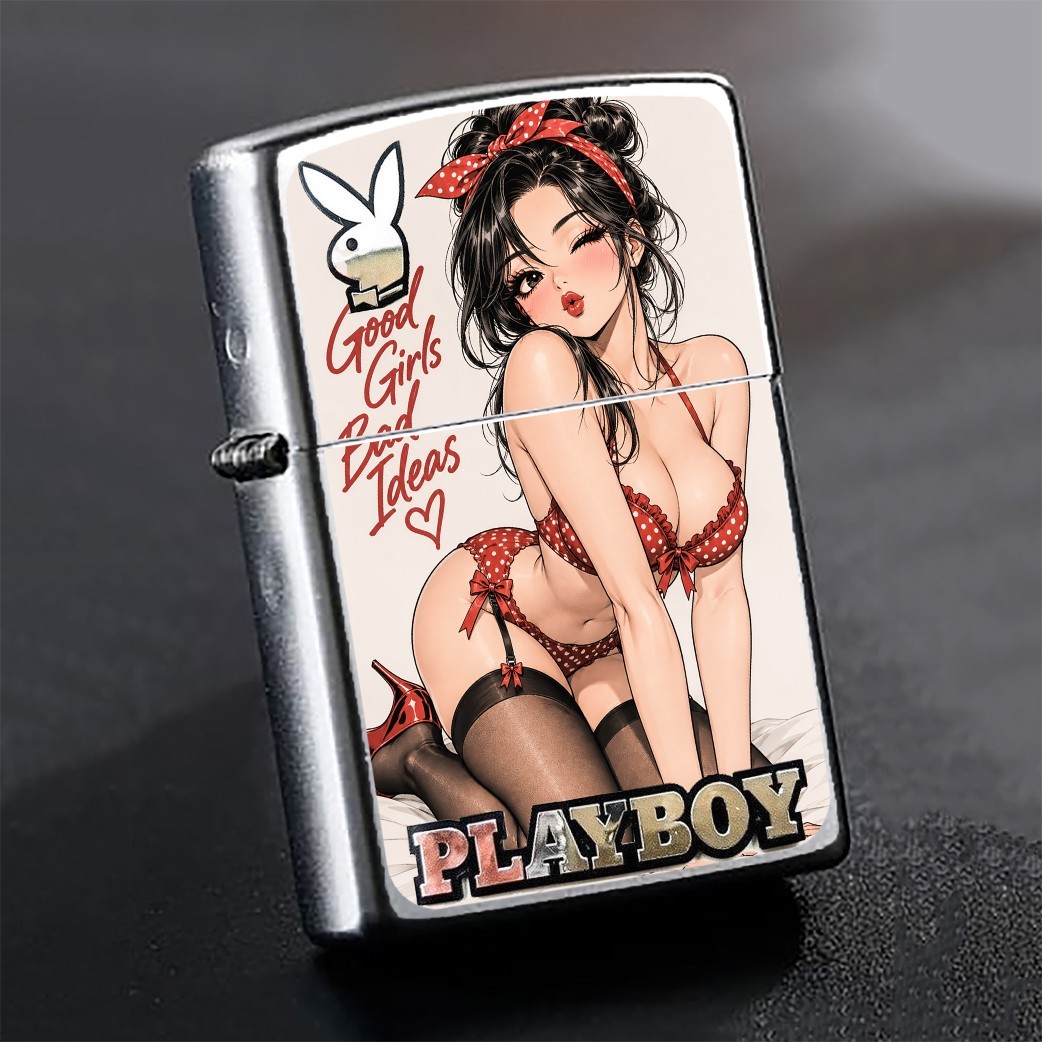 ZIPPO Anime Playboy Comics Japan Girl Lighter: fine art design
