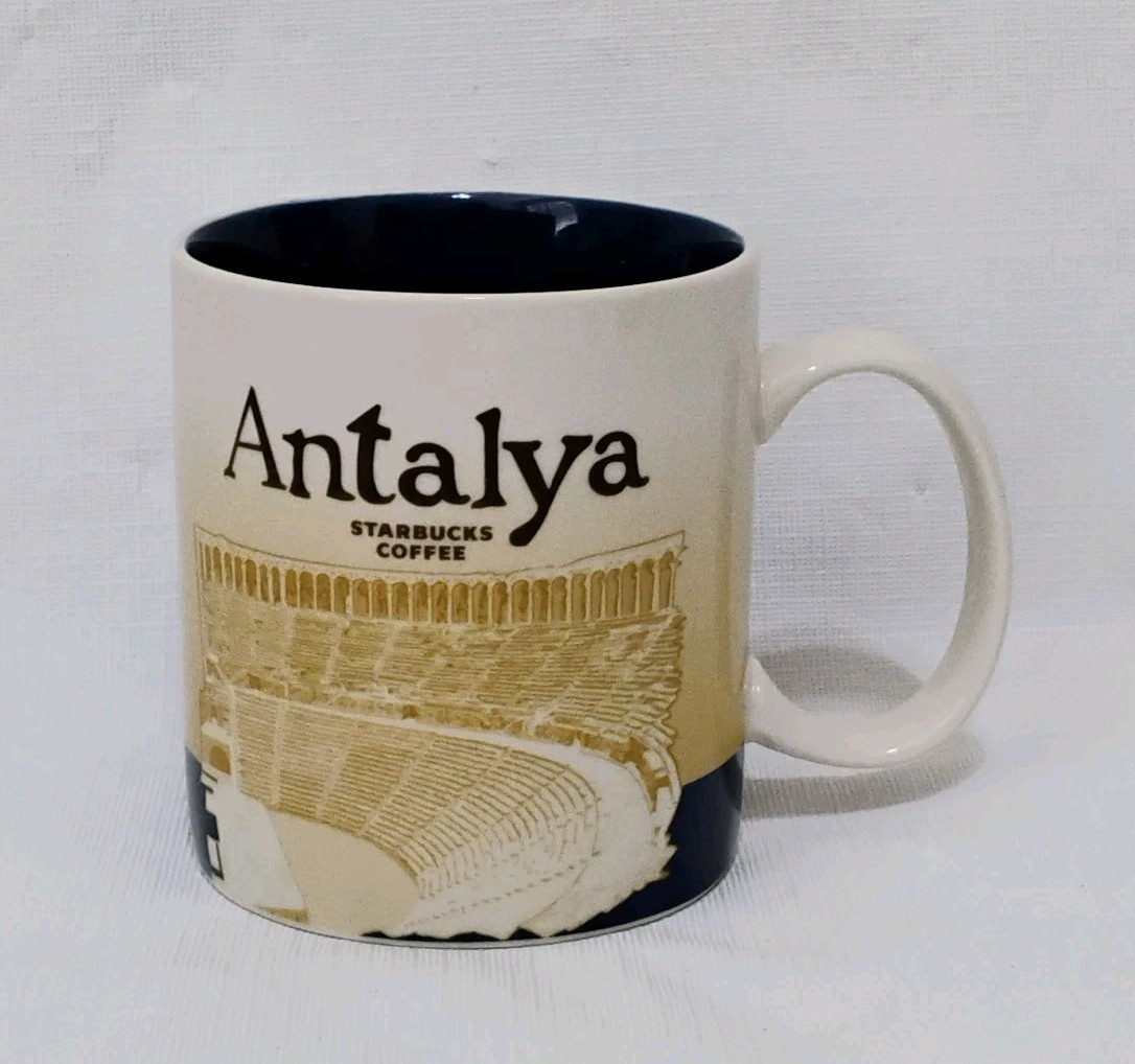 Starbucks 2014 Antalya, Turkey Global Icon 16 Oz. Coffee Mug