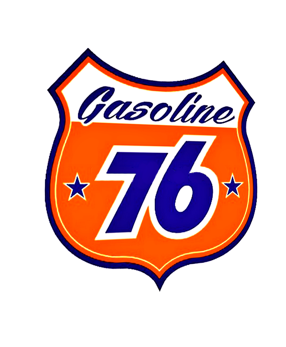 UNION 76 Sign Sticker Decal GAS MOTOR OIL DECAL Vintage Replica