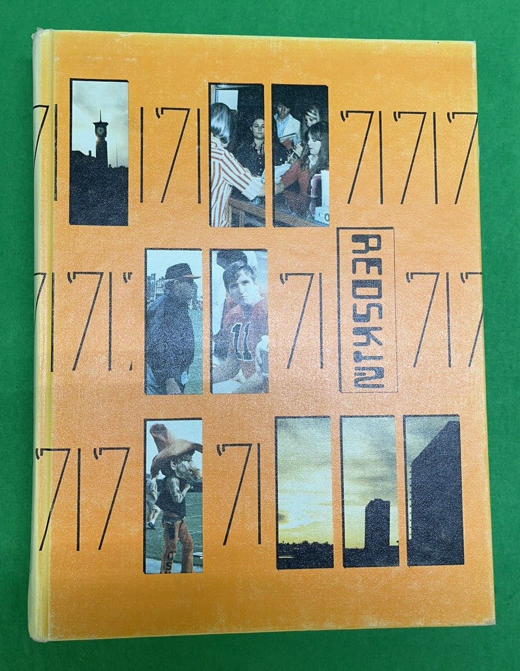 VERY GOOD 1971 Oklahoma State University Redskin Yearbook #A