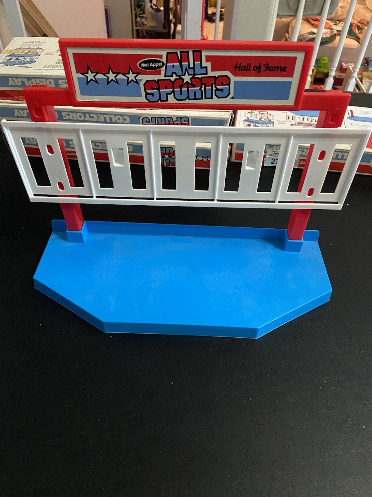 1988 Mel Appel All Sports Hall of Fame Collectors Display For Starting Lineup