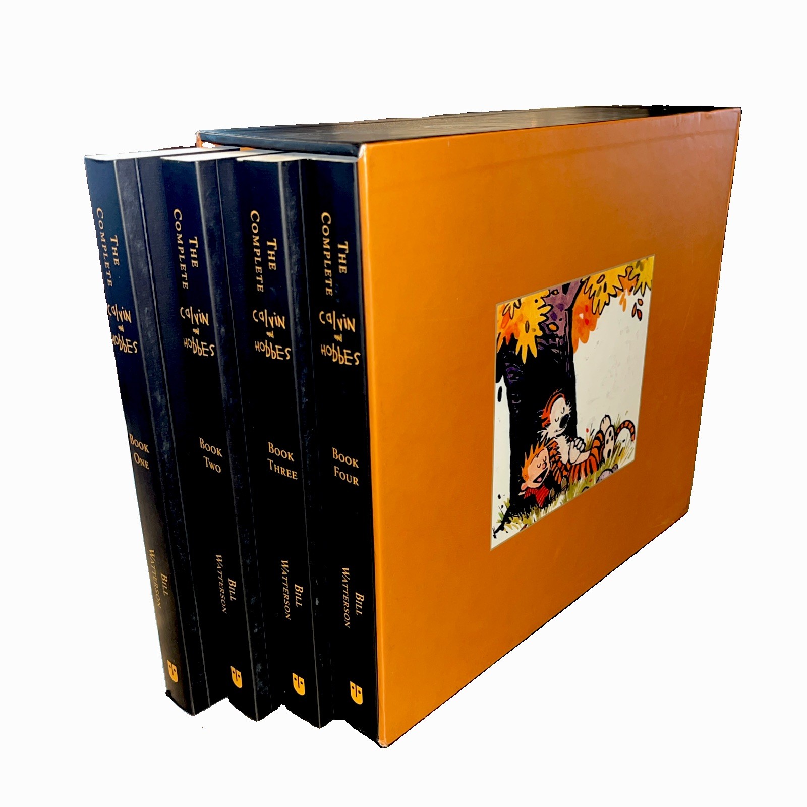 The Complete Calvin and Hobbes Bill Watterson Hardcover Box Set Books 1-4 The Complete Calvin and Hobbes Bill Watterson Hardcover Box Set Books 1-4