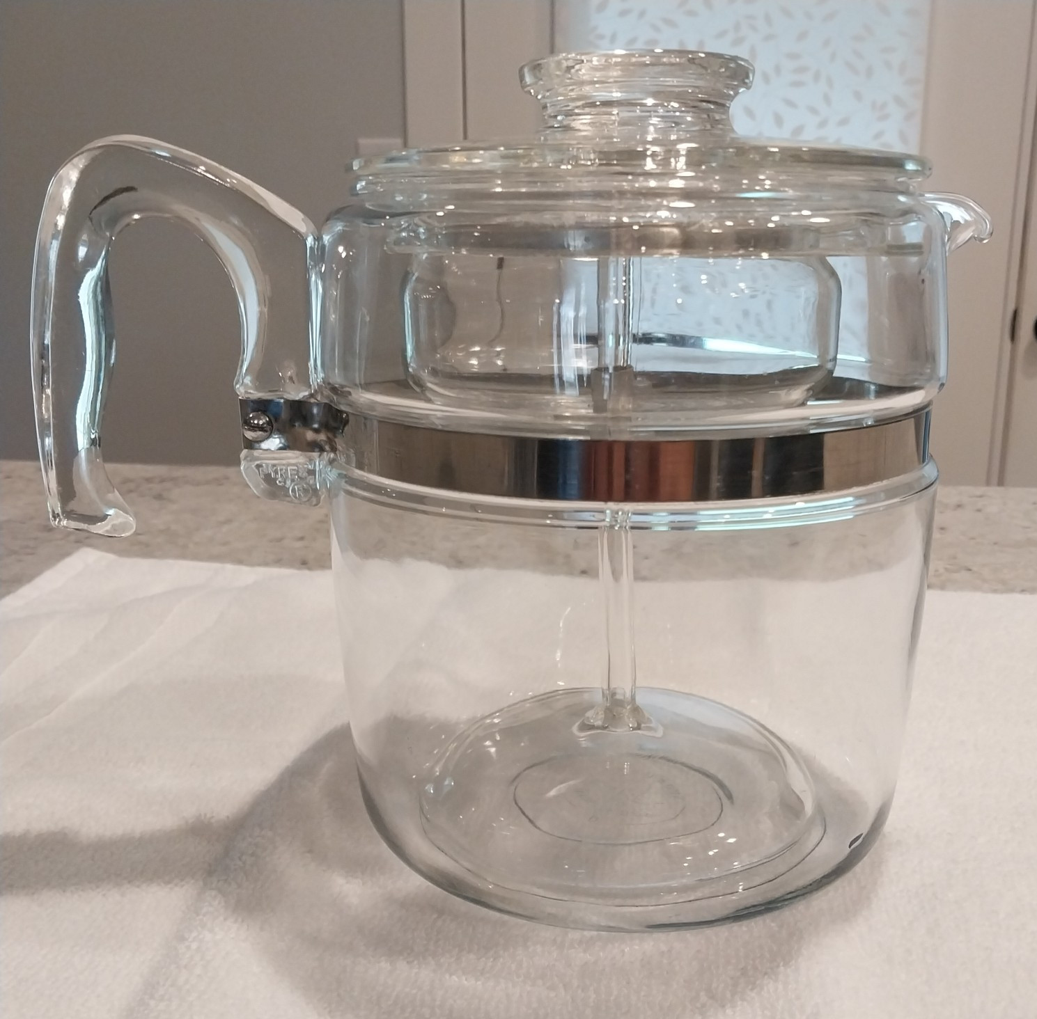 Vintage Pyrex FLAMEWARE 7759-B 9 Cup Coffee