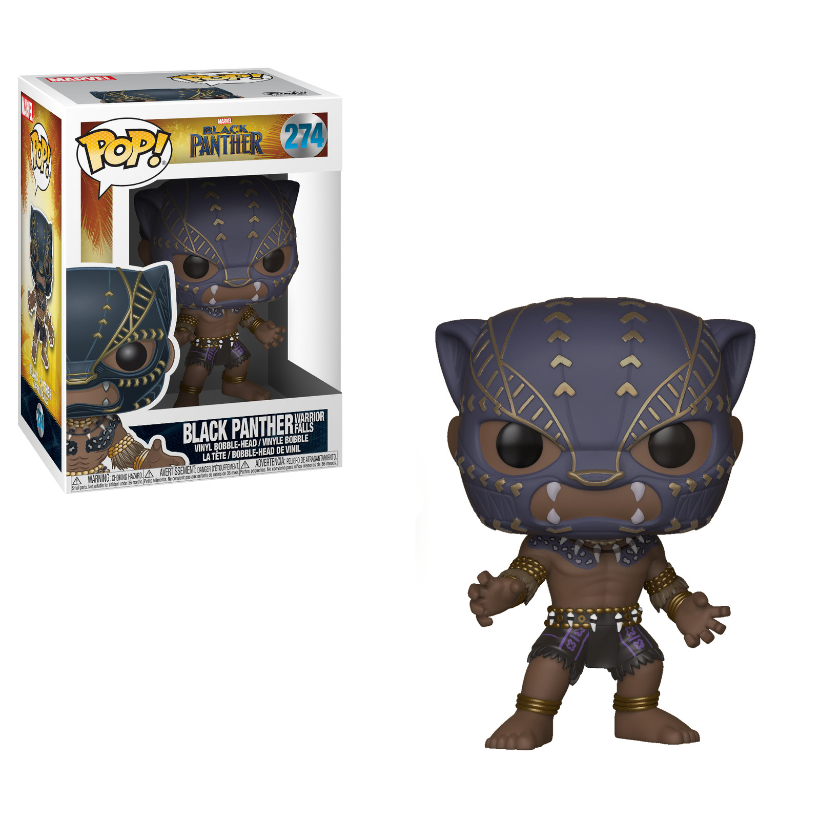 Funko Pop Vinyl: Marvel - Black Panther (Waterfall) #274 Funko Pop Vinyl: Marvel - Black Panther (Waterfall) #274