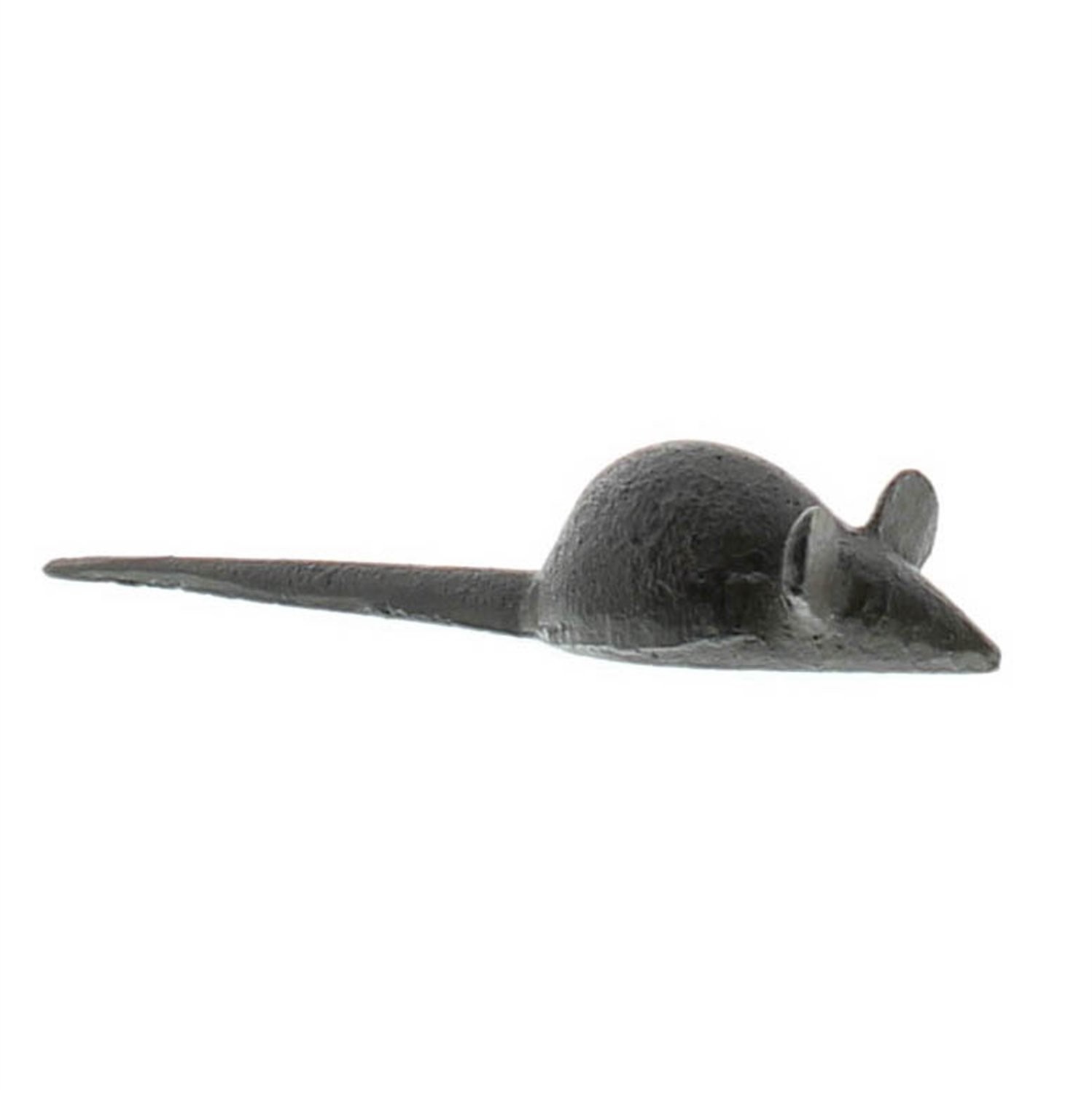 HomArt Pablo Critter Mouse Figurine, 4.50-inch Length, Brown, Cast Iron HomArt Pablo Critter Mouse Figurine, 4.50-inch Length, Brown, Cast Iron