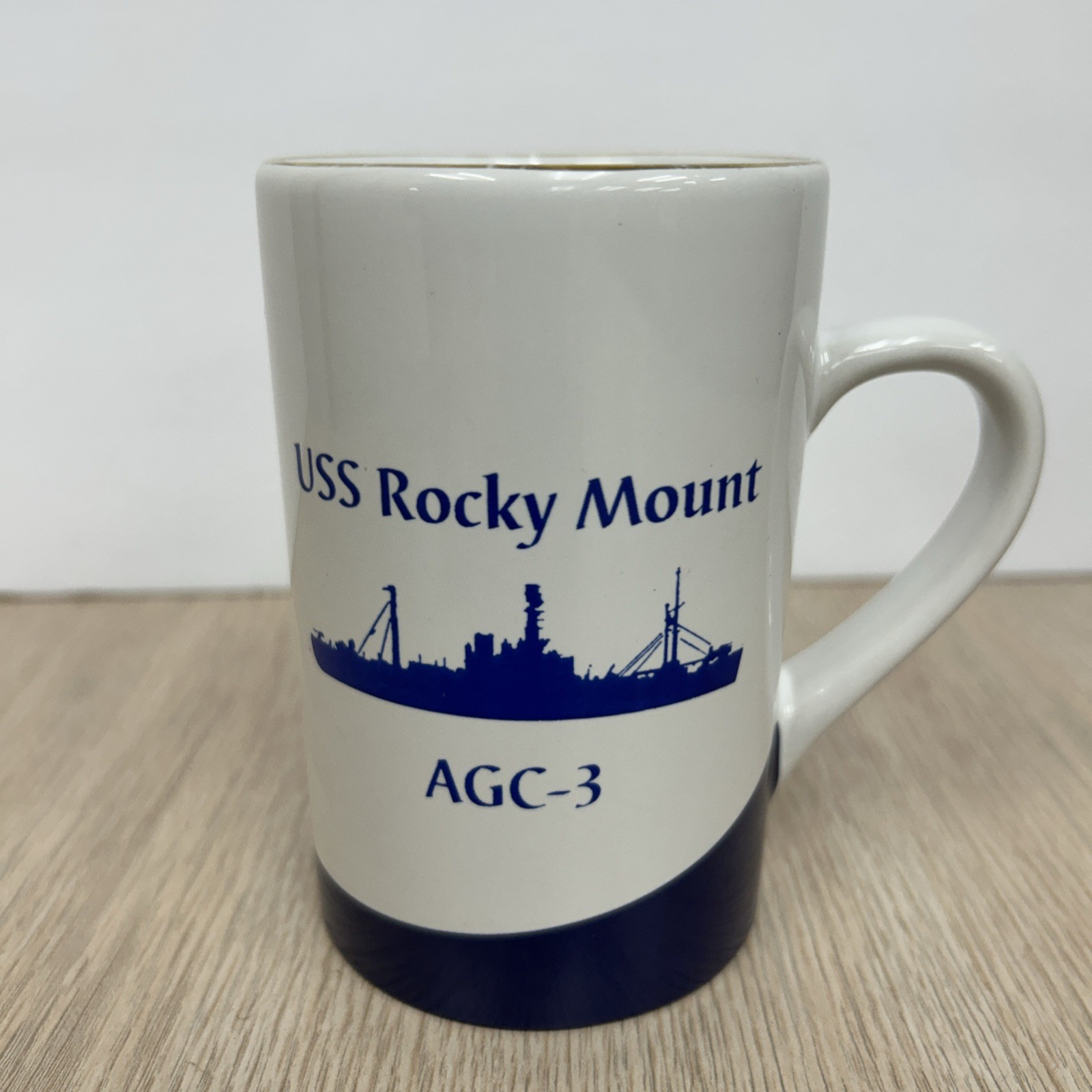 WW II USS Rocky Mount AGC‑3 Amphibious Force Command Ship Mug