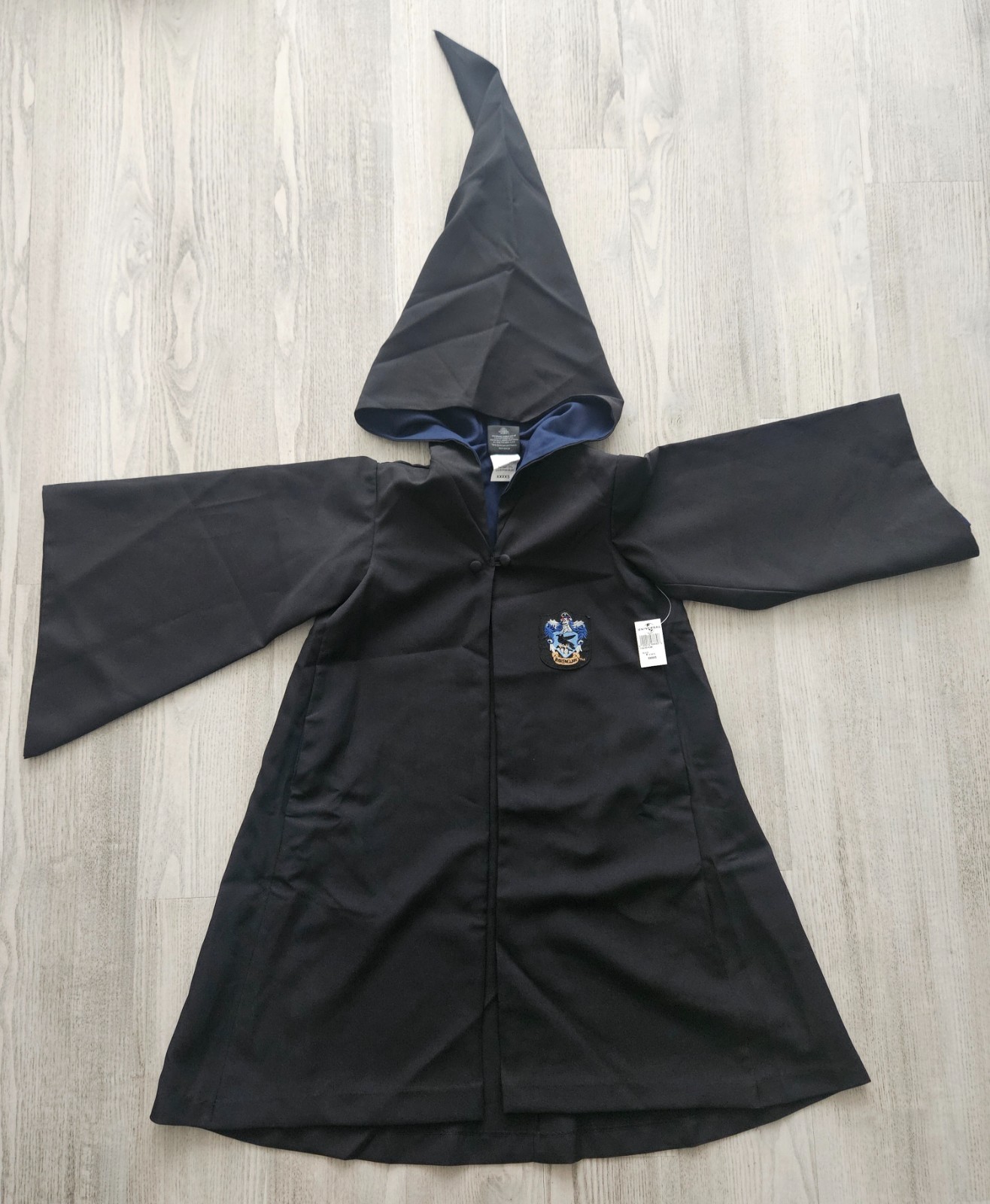 NWT Authentic Universal Studios Harry Potter Ravenclaw Kids Robe Size 5/6 XXXXS