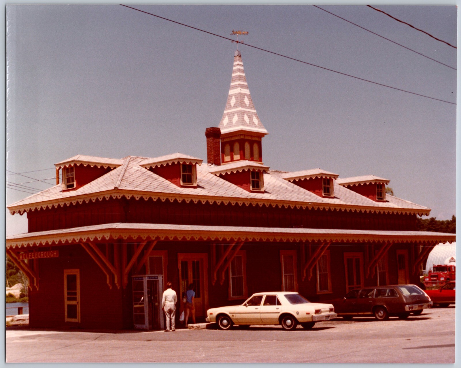 VTG Wolfeboro New Hampshire Railroad Station - 8 x 10 Inches