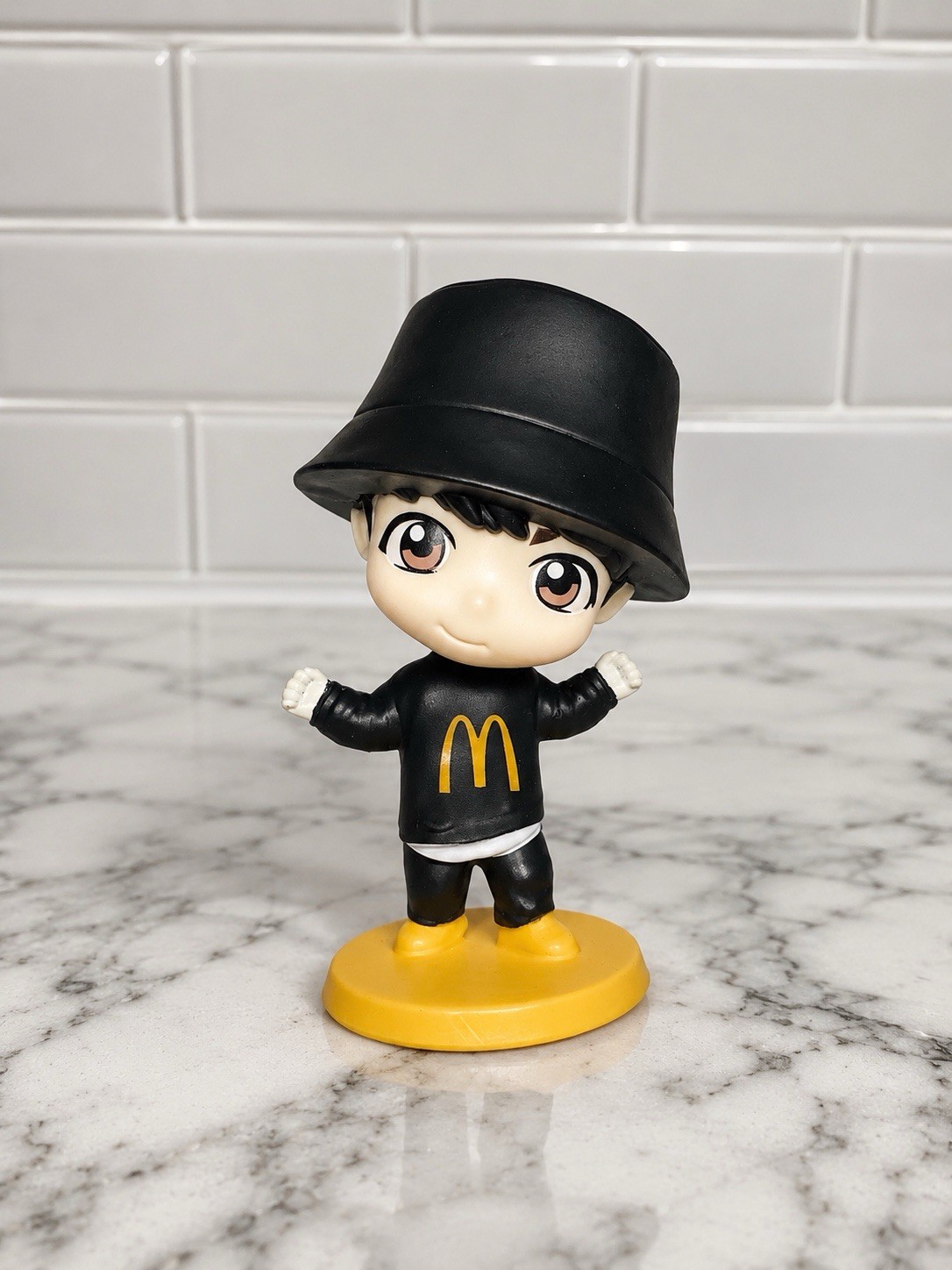 RARE 2025 McDonald\'s JUNG KOOK  TINY TAN x BTS ENCORE EDITION Happy Meal Toy