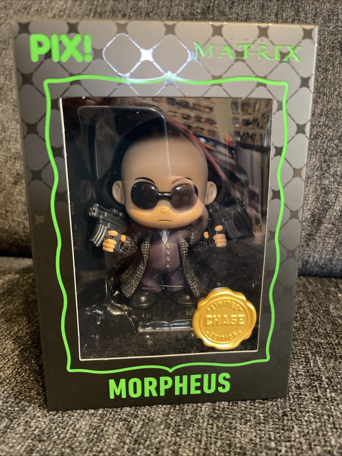 Thrilljoy PIX The Matrix Morpheus Chase Figure
