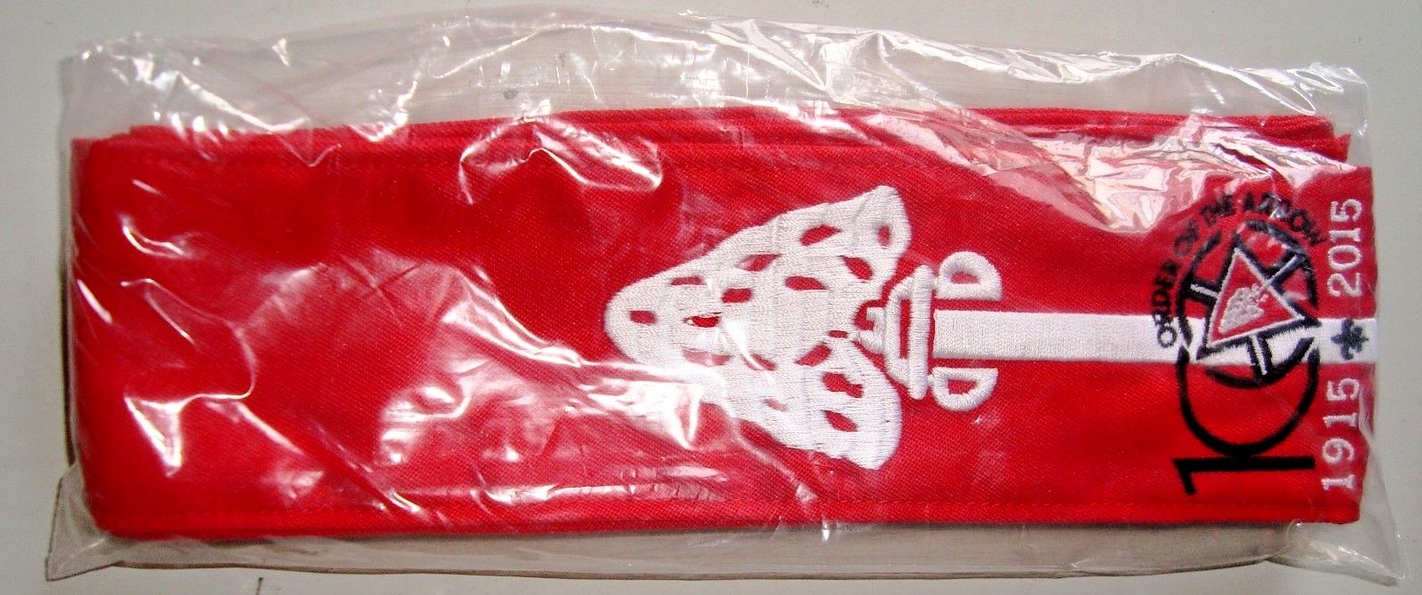 BSA ORDER OF THE ARROW OA 100TH CENTENNIAL 2015 NOAC 1/ PER RED SASH SEALED MINT