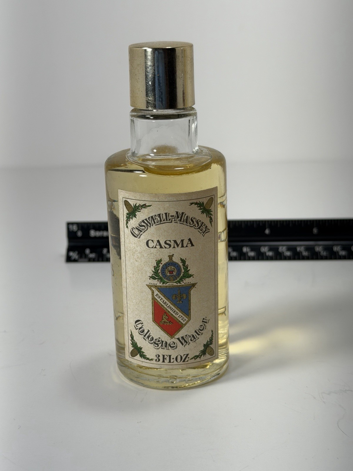 RARE Vintage Caswell-Massey Casma Cologne Water 3 oz Mens