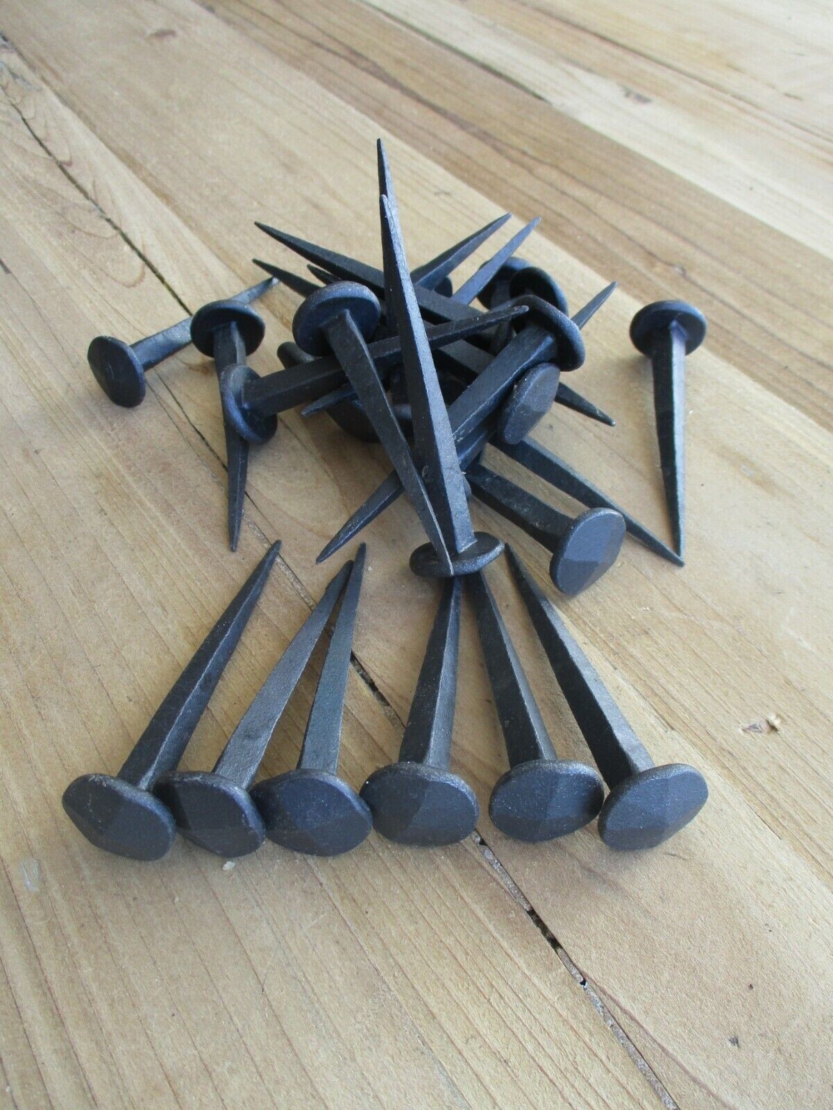 15 Decorative Nails Clavos Hand Forged Coat Hooks 75 Black 3 Long Tack Craft
