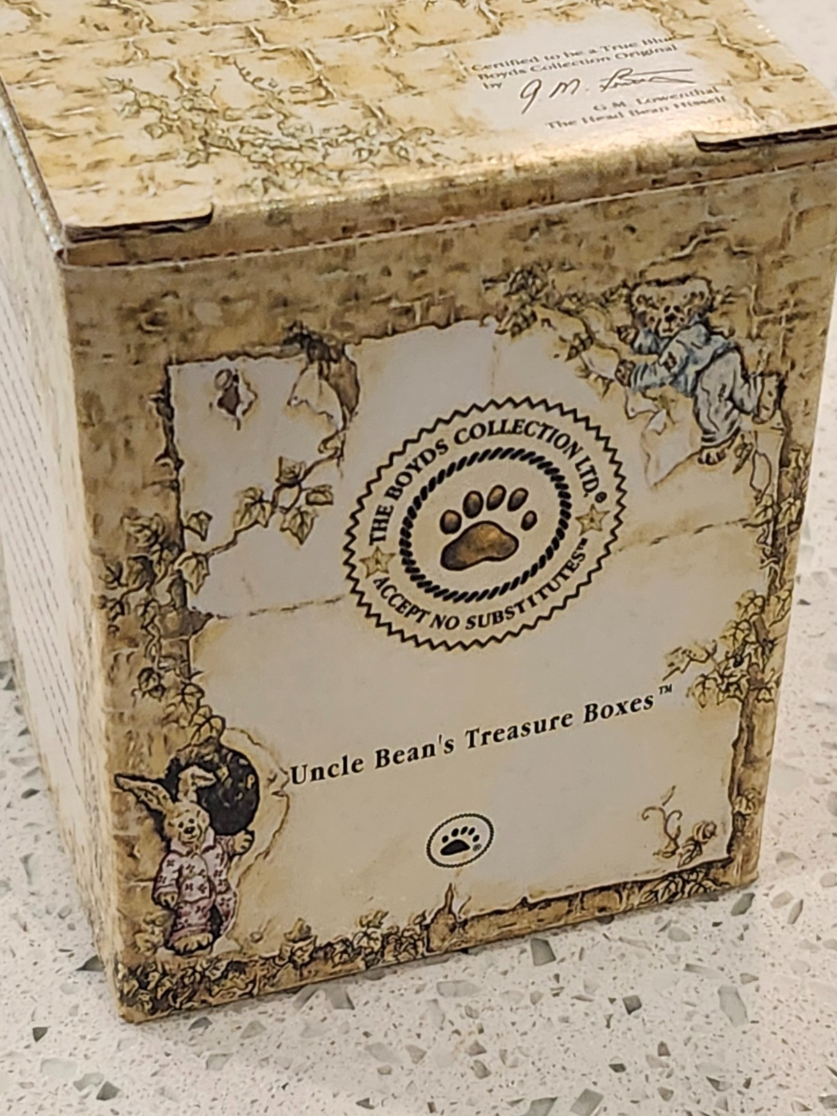 NEW -Boyd's Bears Treasure Boxes #392123 Kringle's Sweet Retreat SC McNibble NIB