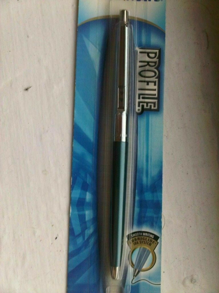 Papermate Profile Ballpoint Pen Teal Not Slim New  In Pack