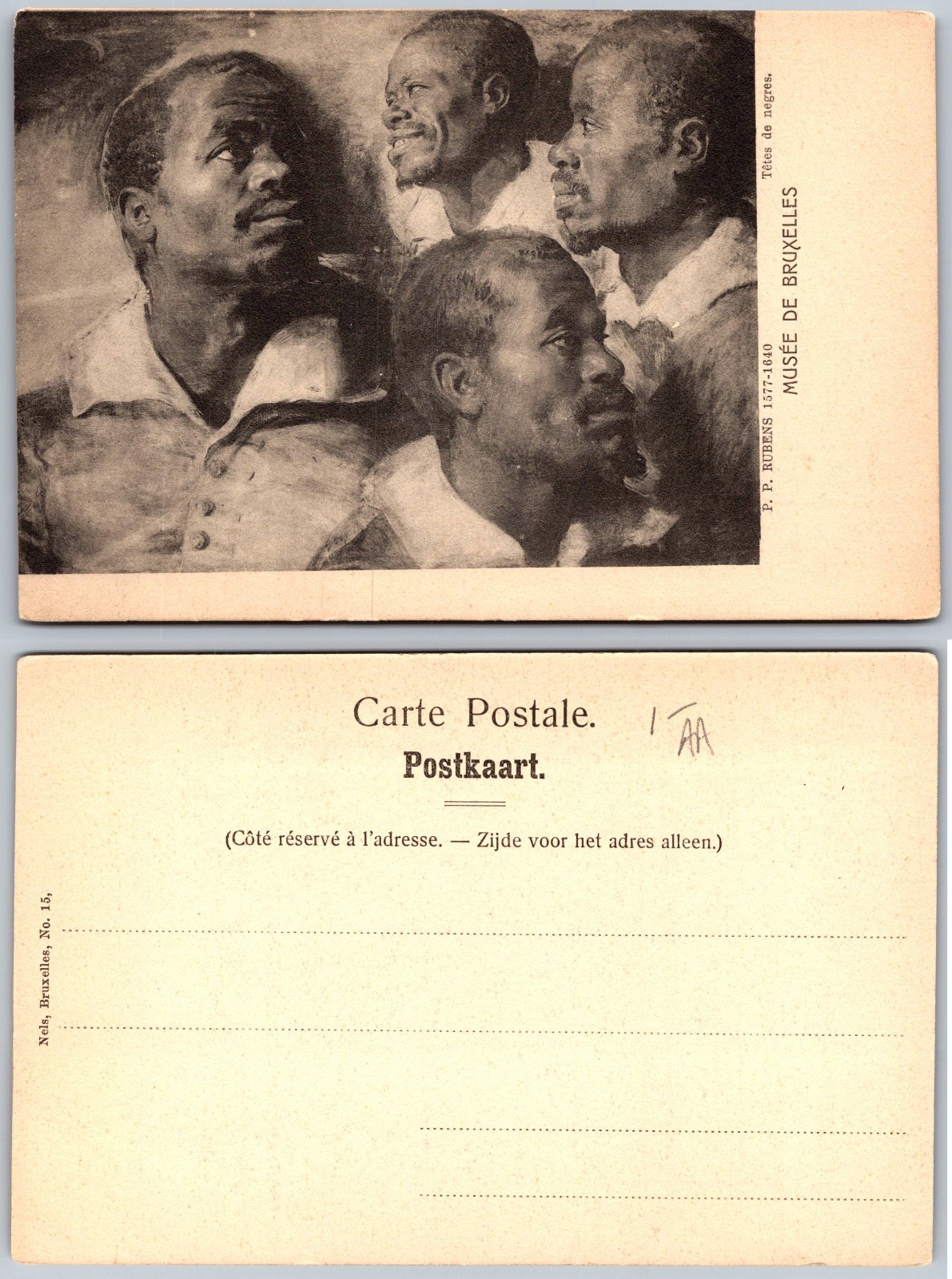 Musee De Bruxelles Postcard