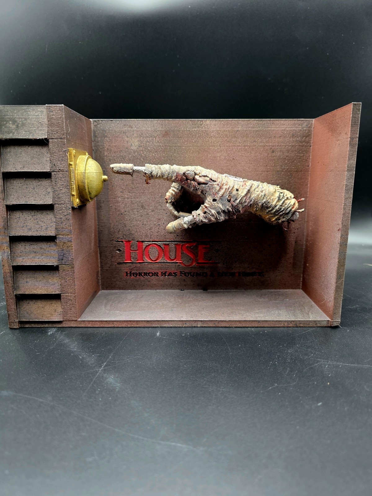 House Horror Movie Display Statue Bust 80s Horror Movie Collectible Memorabilia