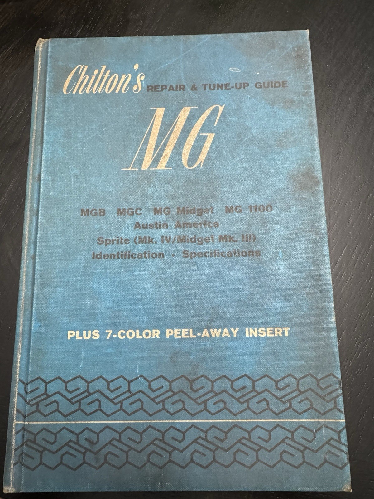 Vintage Chilton's Repair & Tune Up Guide For The MG's Hardcover Illustrated