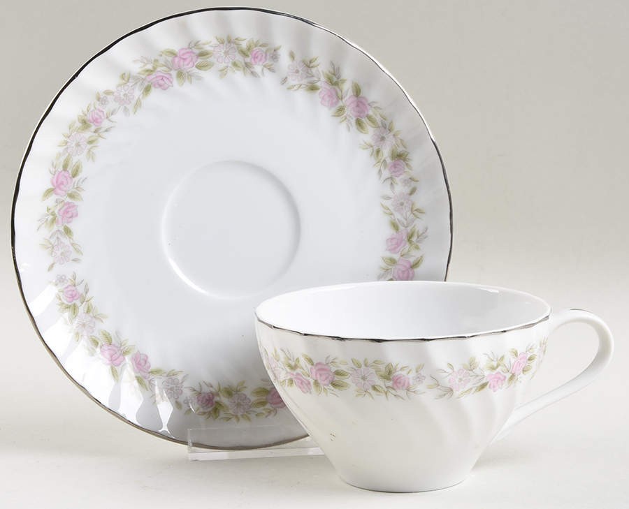 Dansico Teahouse Rose Cup & Saucer 98672