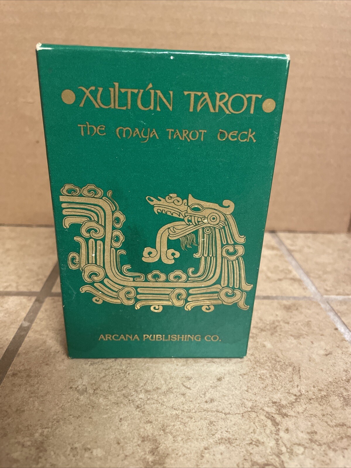 XULTUN TAROT MAYA TAROT DECK 1976 Peter Balin Arcana Publishing Rare