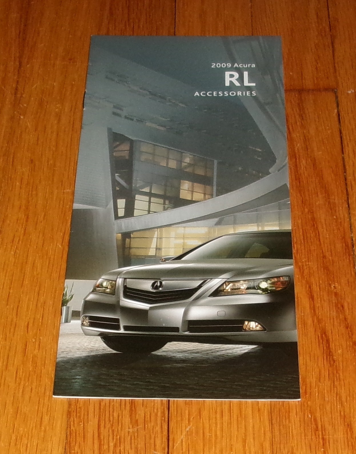Original 2009 Acura RL Accessories Sales Brochure