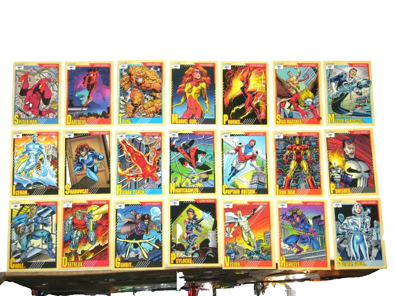 1991 Marvel Universe Series 2 Trading Card COMPLETE BASE SET #1-162 NM/M Impel 1991 Marvel Universe Series 2 Trading Card COMPLETE BASE SET #1-162 NM/M Impel