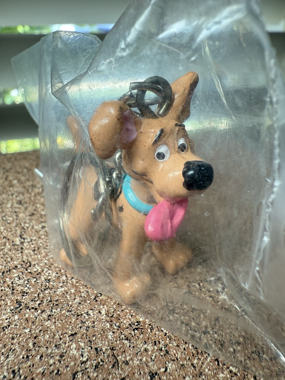 Rare Vintage A Pup Named Scooby- Doo PVC Key Chain