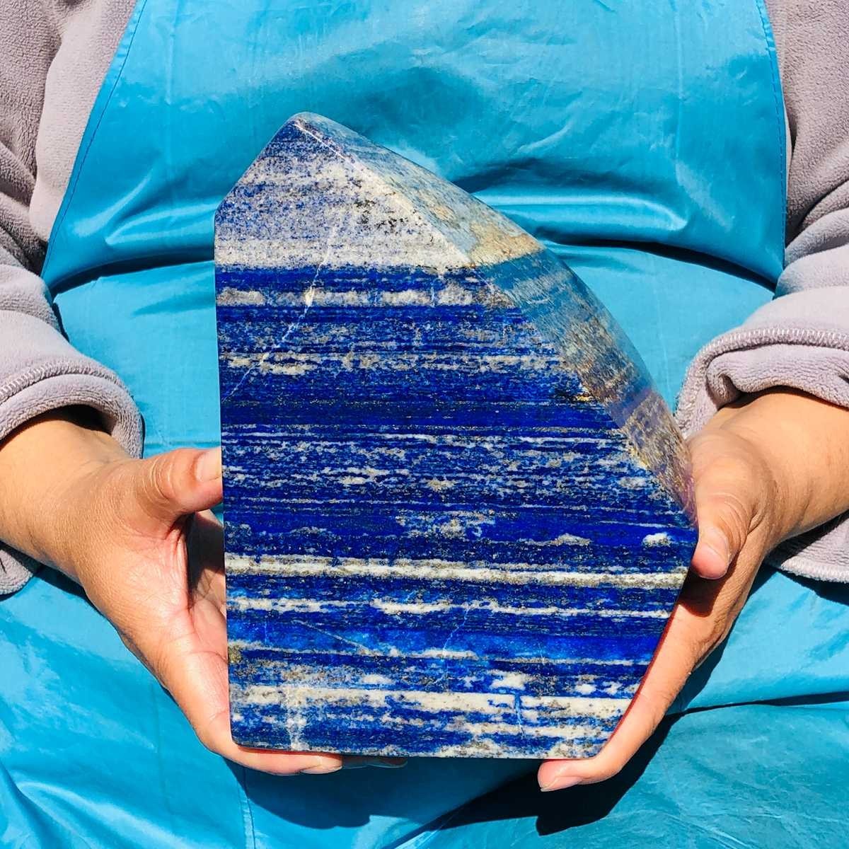 11.7LB Natural Lapis lazuli crystal raw stone specimens Healing