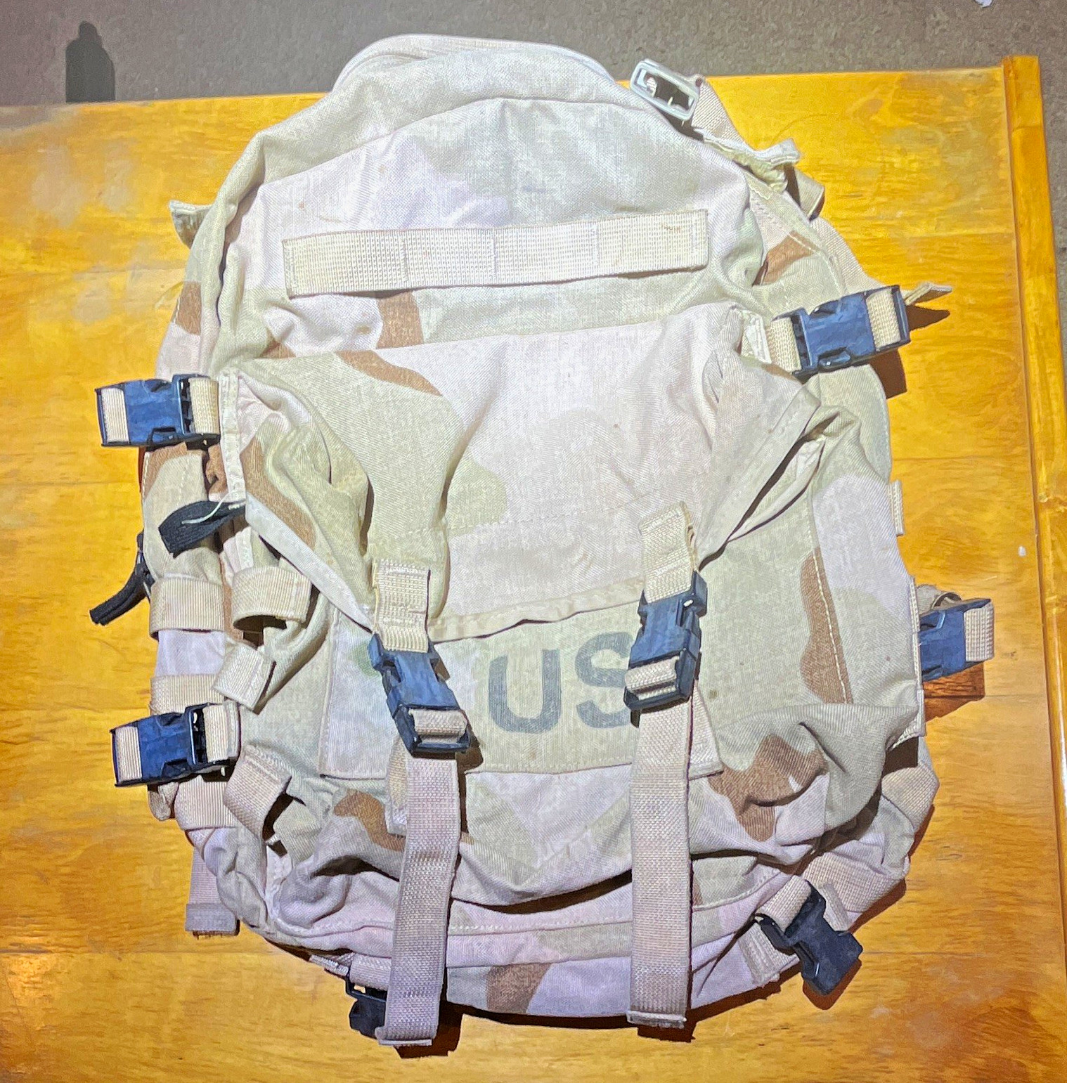 US Military Desert Camo Backpack Rucksack - Original Militaria