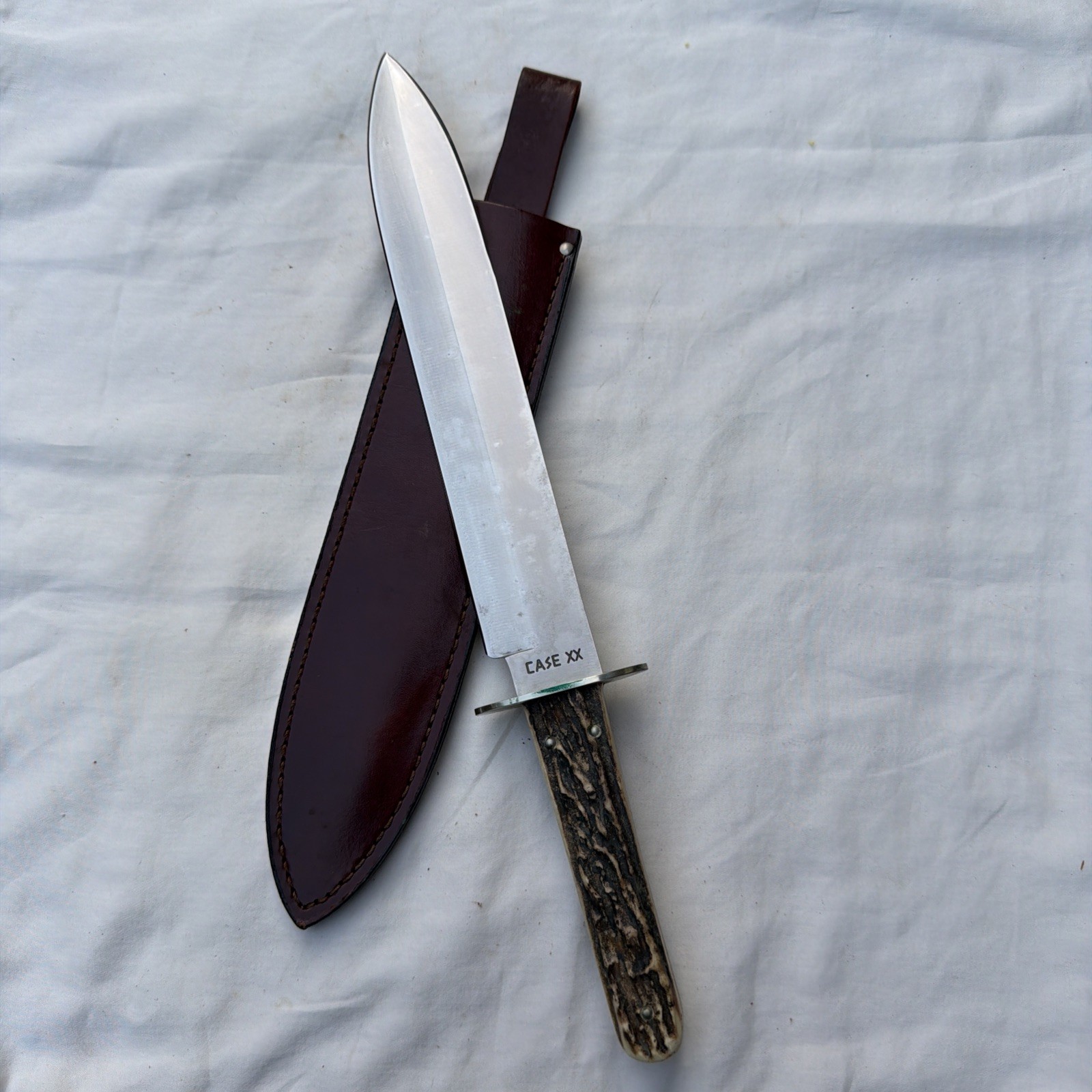 CASE XX RIO GRAND CAMP/ BOWIE KNIFE MINT UNUSED